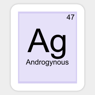 Androgynous Element Sticker